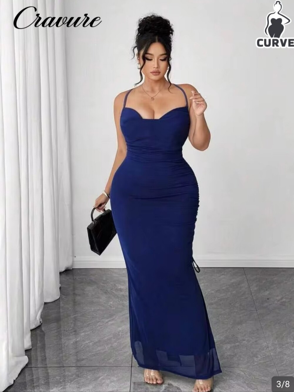 Ruched Maxi Dress